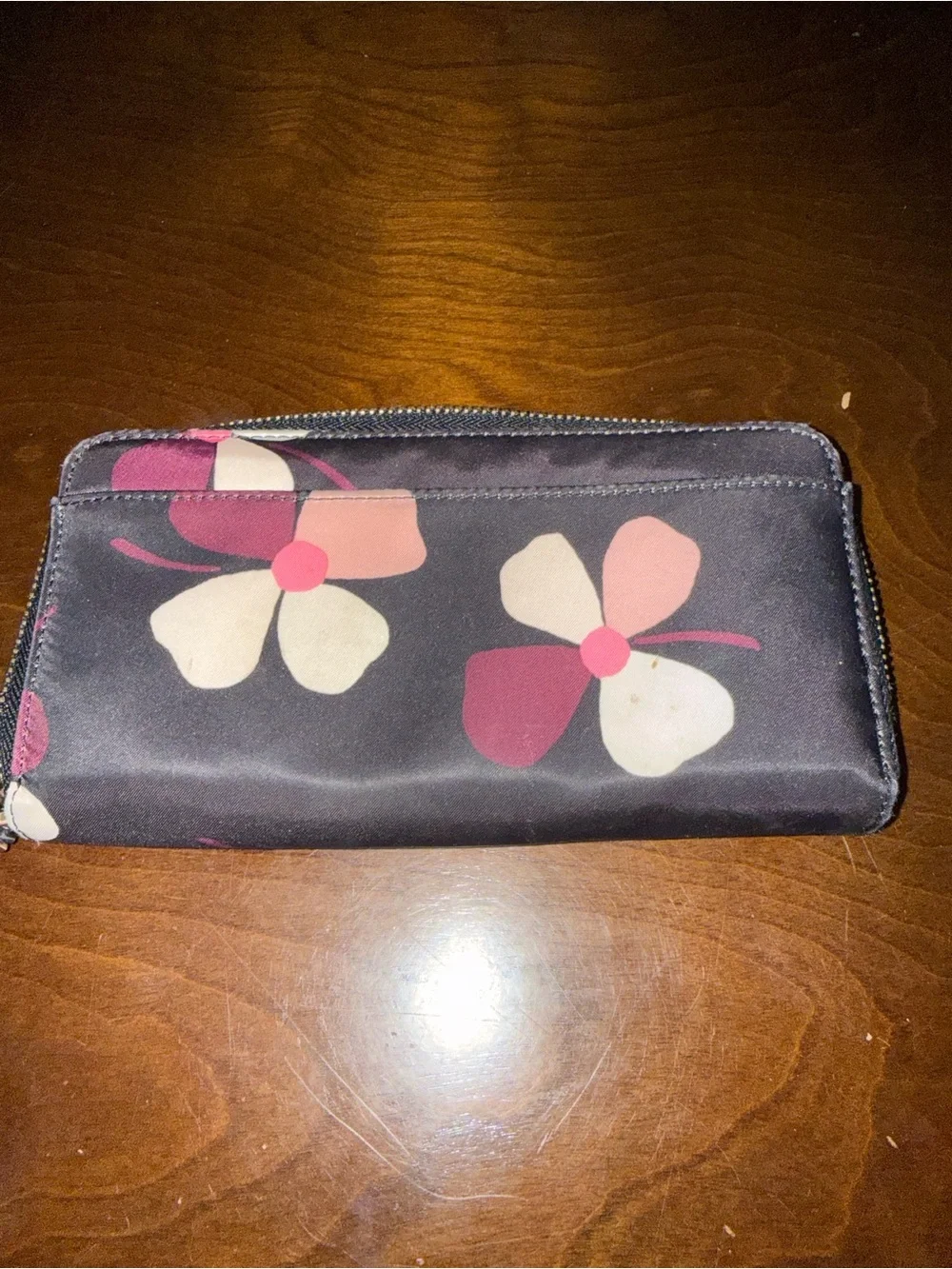Kate Spade Floral Zip-Around Wallet